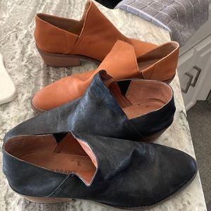 Women’s Black and Tan Booties